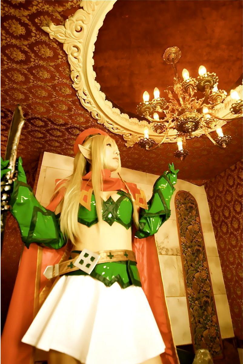 [Cosplay]  Queens Blade  Echidna & Alleyne Vs Tentacles SP2